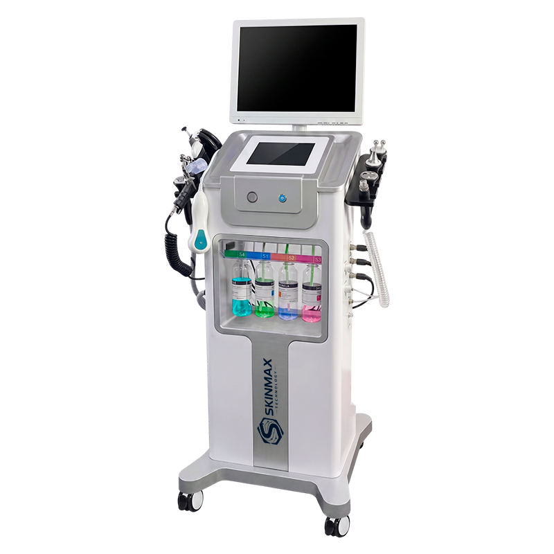 12-in-1 Hydrodermabrasion Facial Machine with Skin Analysis System
