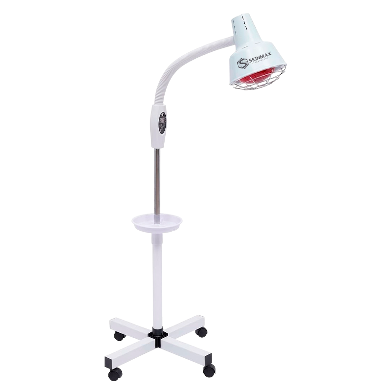Lampe chauffante infrarouge sur pied – Dispositif lumineux thérapeutique réglable
