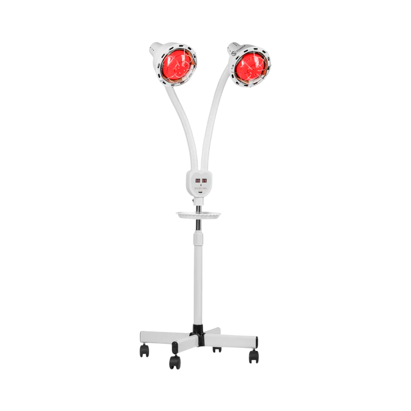Lámpara de Terapia Infrarroja – Dispositivo de Fisioterapia de Doble Cabezal (100–275W)