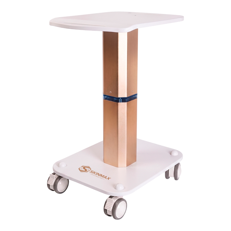 Aluminum Aesthetic Equipment Cart – Gold Finish