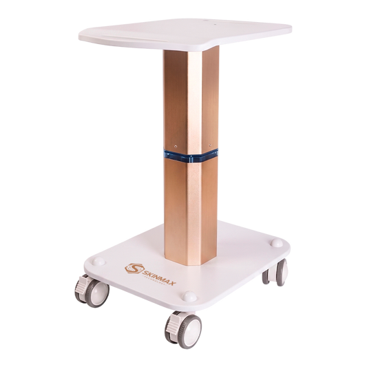 Aluminum Aesthetic Equipment Cart – Gold Finish