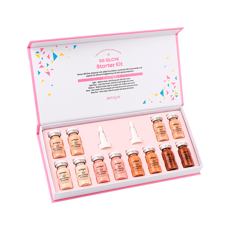 Ampoules de kit de démarrage BB Glow avec base