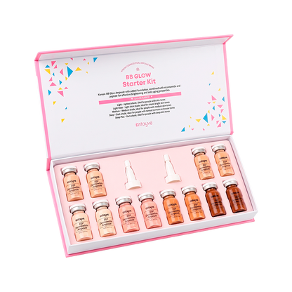 Ampoules de kit de démarrage BB Glow avec base