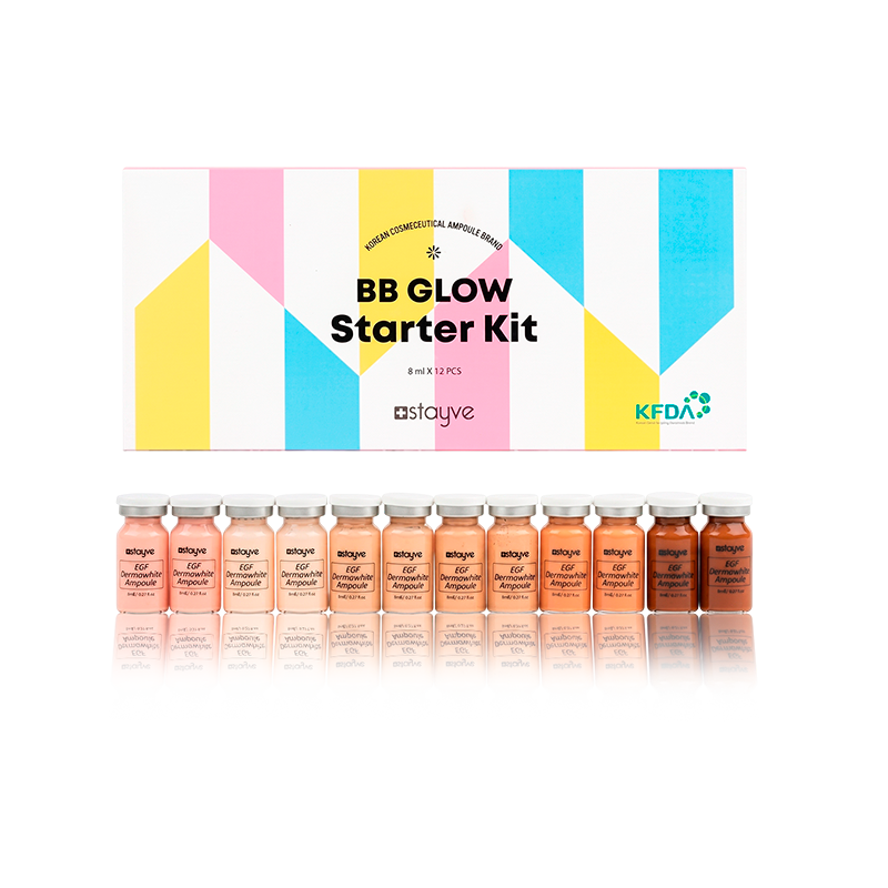 Ampoules de kit de démarrage BB Glow avec base
