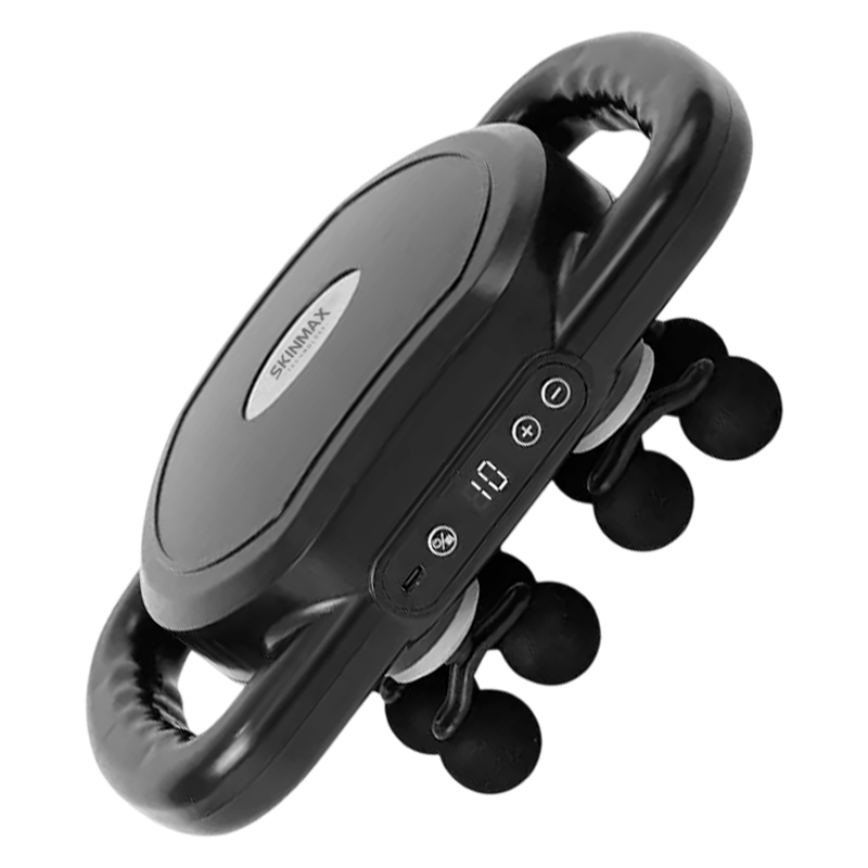 Deep Tissue Massage Gun with 12 Heads, 9 Levels & 9 Modes