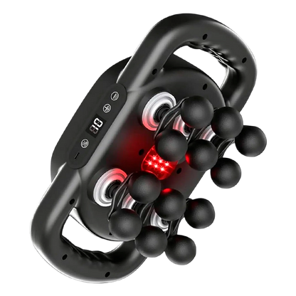 Deep Tissue Massage Gun with 12 Heads, 9 Levels & 9 Modes