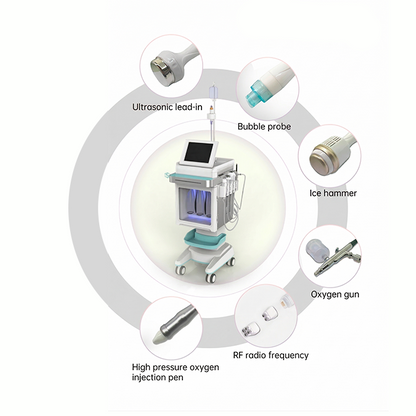 RF Hydra Dermabrasion Biological Oxygen Skin Jet 6 in 1