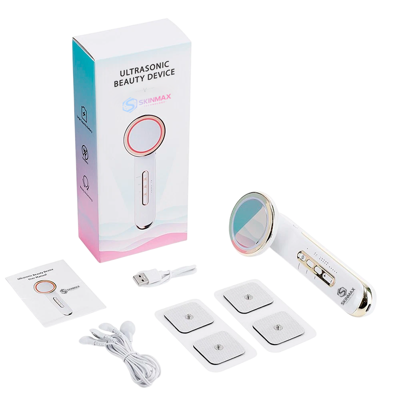Ultrasonic Beauty Device – EMS Body Massager with Infrared and Electrode Pads
