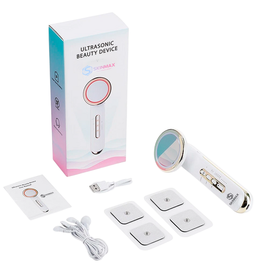 Ultrasonic Beauty Device – EMS Body Massager with Infrared and Electrode Pads