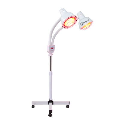 Lámpara de Terapia Infrarroja – Dispositivo de Fisioterapia de Doble Cabezal (100–275W)