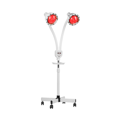 Lámpara de Terapia Infrarroja – Dispositivo de Fisioterapia de Doble Cabezal (100–275W)